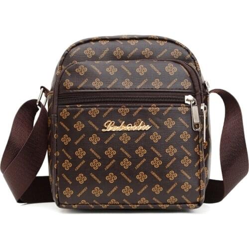 Summer Womens Crossbody Bag New PU Leather Leisure Shoulder Bag Fashion Korean Messenger Bag Mobile Phone Change Small Bag