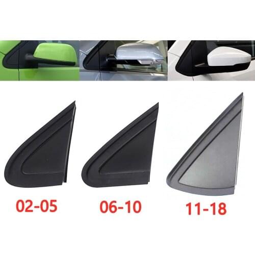 Lofty Richy For VW Polo 02-18 Front Window Triangle Corner Trim Panel Side Rearview Mirror Window Triangle Outer Garnish Plate