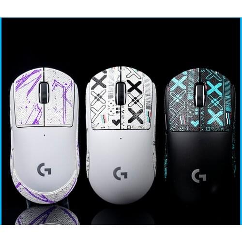 BTL DIY Handmade Non Slip Suck Sweat Mouse Skin Grips Skates for Logitech G Pro X Superlight GPW G Pro Wireless Without Mouse