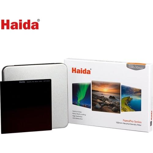 Optical Glass 100x100mm Nanopro Version ND 0.9 1.8 3.0 8x 64x 1000x (3 6 10 Stops) Square Neutral Density Filter