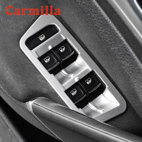 Car Window Switch Panel Cover for Volkswagen VW Golf 7 Golf 7.5 MK7 MK7.5 2012-2019 Window Glass Lift Switch Frame Bracket Trim