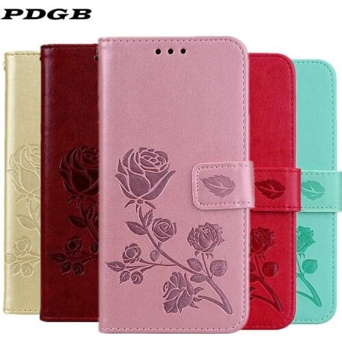 Flip Leather Case for Xiaomi Mi A3 A2 Lite 9T Redmi 3S 5 Plus 5A 6A 7A 8A Redmi Note 8T 8 7 6 Pro Book Wallet Cover Rose Flower