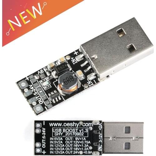 5PCS 8W USB DC 5V to 12V Step up Regulator Power Supply Module 5V to 12V 9V Step-up Converter Boost Module Electronic DIY Board