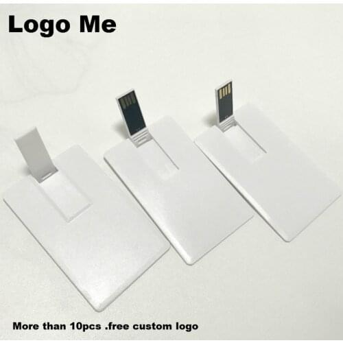 Promotional Gifts 4gb 8gb 16gb Ultra Thin Credit Card Shaped Customized Logo Business Card Usb Flash Drive(We recommend 10 Pics)