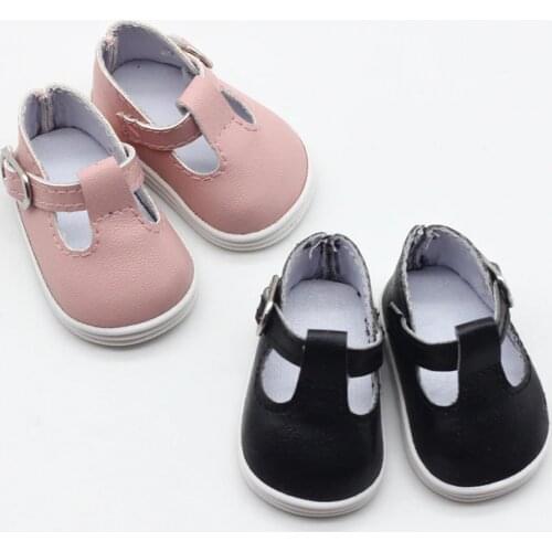 Hot Sale 1Pair 5cm Canvas Shoes For 14inch Doll Girl Gift For BJD EXO Baby Dolls Accessories toys
