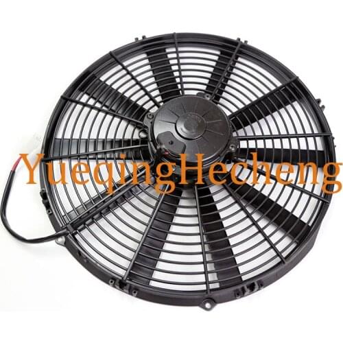 Fan 30102621 16Inch 10 Blades 24V 2024cfm Puller Straight Blades Low Profile Fan For SpaL Alternatives