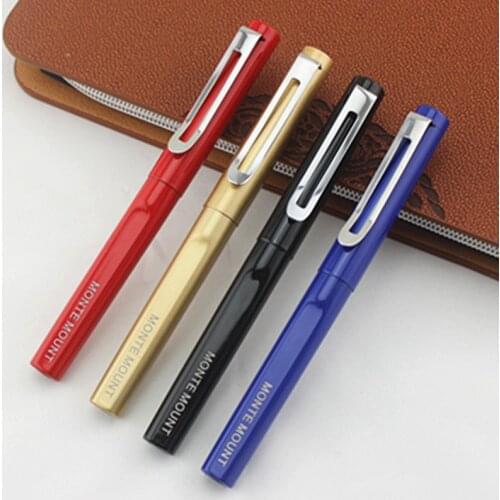 High Quality metal Roller ball pen 0.5mm ink ballpoint pens for writing canetas Office school supplies stationery gel pens 2020
