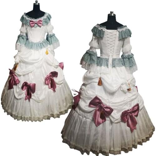 2021 New elegant Halloween Cosplay dress Colonial Georgian Renaissance Gothic Historical dress D-740