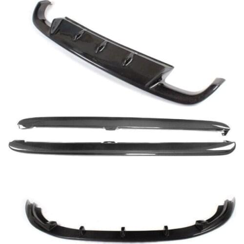 2021 Suitable For Golf Volkswagen 6gti Modified Carbon Fiber Front Row Single Double Out Rear Lip Skirt Mk6 Tail