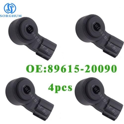 4pcs New 89615-20090 Knock Sensor For 02-09 Lexus ES330 Pontiac Vibe Scion Toyota Camry
