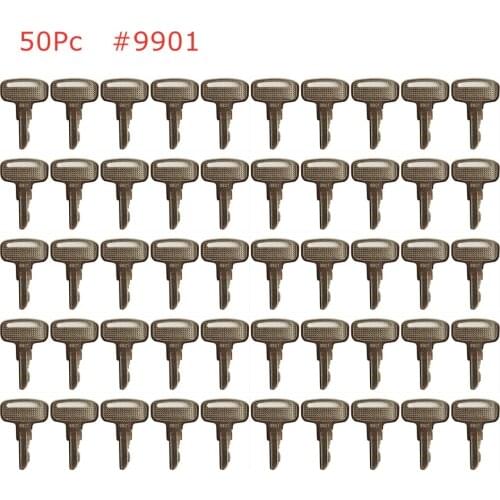 50pc Key FOR JLG Scissors Lift Boom Lift Ignition Key #2860030 Marked 9901