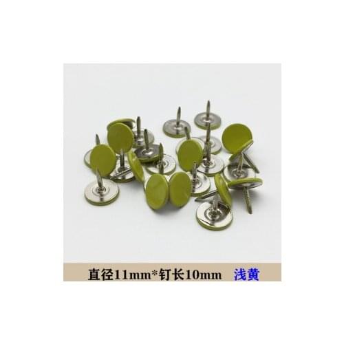 A4 11MM*10MM Decorative thumbtack wall paper big head nail sofa color bubble round head nail push nail wall lengthening plane