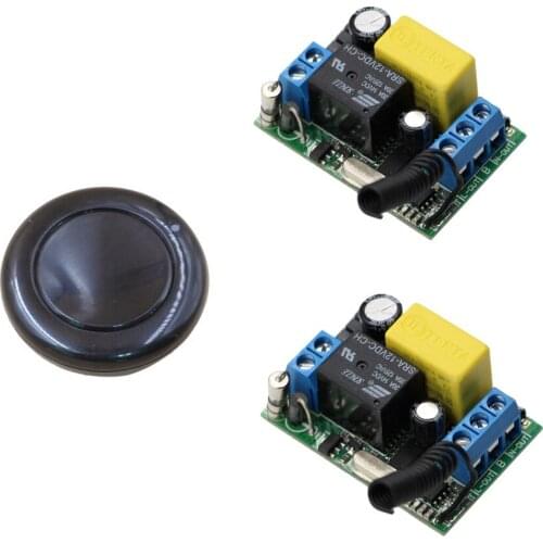 AC 220V Wireless Remote Control Switch System Remote Home Power Switches 1CH 10A Relay Module Receiver Transmitter