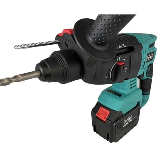 21V 10C power lithium battery Cordless Electric hammer electric drill electric pick 3 in 1 Brushless Motor