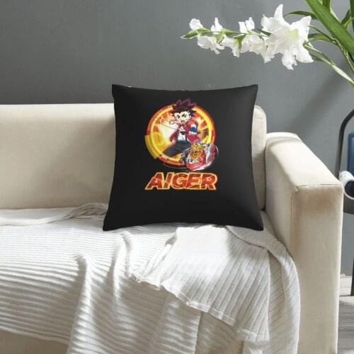 Beyblade Burst Turbo Aiger pillowcase printed cushion cover sofa waist pillow pillow cover