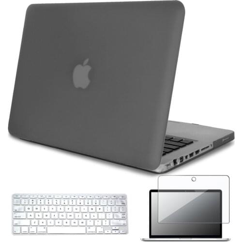 For Apple Macbook Air 13/11/Pro 13/15/Macbook White A1342 Laptop Case Hard Shell Protector Case+Keyboard Cover+ Screen Protector