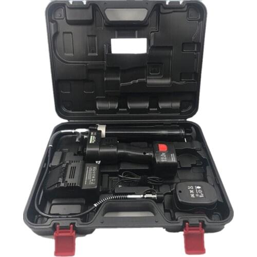 GRT12V Digital Display Electric Grease Gun With Exhaust Valve LG1200 High Pressure Portable Forklift Mechanical Equipment