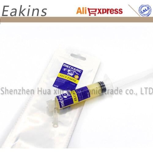 MECHANIC Solder Flux Paste MCN225 No Cleaning Syringes For BGA Repair Apple CPU Disassemble The Installation