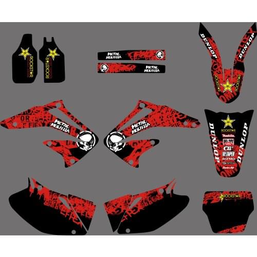 GRAPHICS & BACKGROUNDS DECALS STICKERS Kits for Honda CRF450R CRF450 2002 2003 2004 CRF 450 450R CRF 450 R