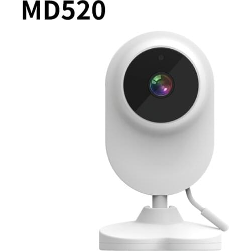 MD520 1080P HD 2MP Camera 3.6mm Lens 100View Angle Two Ways Audio Build in 9pcs LEDS IR Distance 5M Support Baby Cry Detection