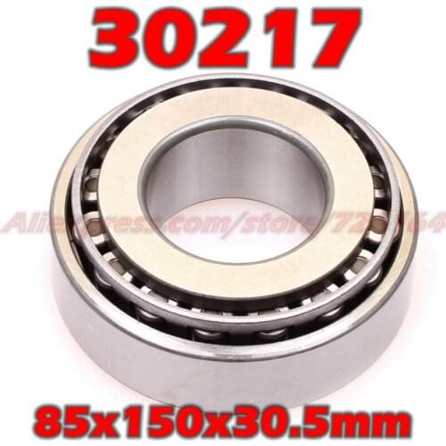 85x150x30.5 mm Tapered Roller Bearings 30217 7217E HR30217J 30217JR 30217A E30217J 30217VC12 30217U 30217E 85*150*30.5