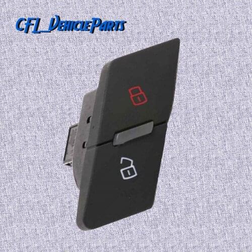 Left Central Door Locking Switch Button 4FD962107 For AUDI A6 S6 C6 A6 Allroad Quattro 2007 2008 2009 2010 2011 RS6 2008-2011
