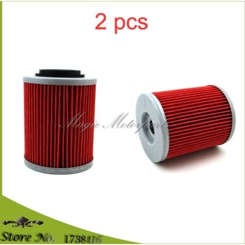 2 pcs Oil Filters For 800cc Hisun UTV Excalibur Menards Yardsport Qlink Supermach
