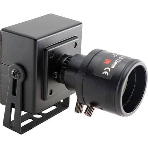 2.8-12mm Varifocal 4K High Resolution 3840x2160 Sony IMX317 Webcam UVC Plug Play Driverless Mini USB Camera