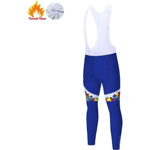 Andalucia Winter Thermal Fleece Invierno Calça Cycling Pants Men 자전거바지 Ciclismo Hombre Fahrradhose Herren Pantalon Homme