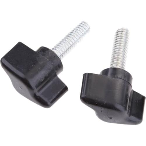 Set Of 8 Thumb Screws+Washers +Nut Plates Kit For Jeep Wrangler TJ JK YJ