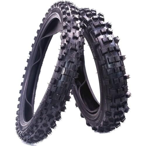 70/100-17 front tyre 90/100-14 rear tyre for dirt bike use