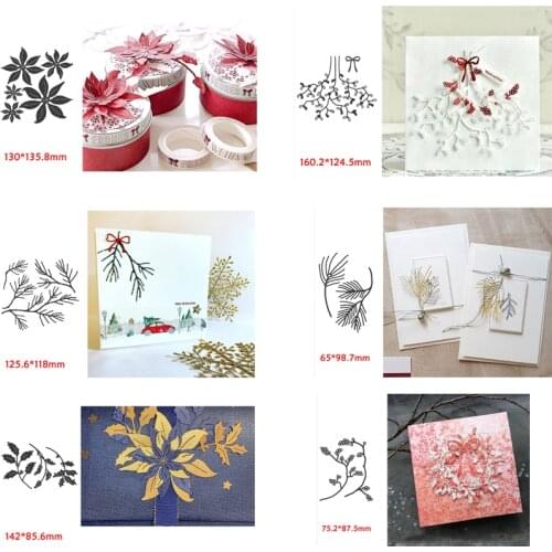 Plants Simple Graceful Flower Leaves Metal Cutting Dies for New Diy Scrapbooking Album New Craft Embossing Cards 2020