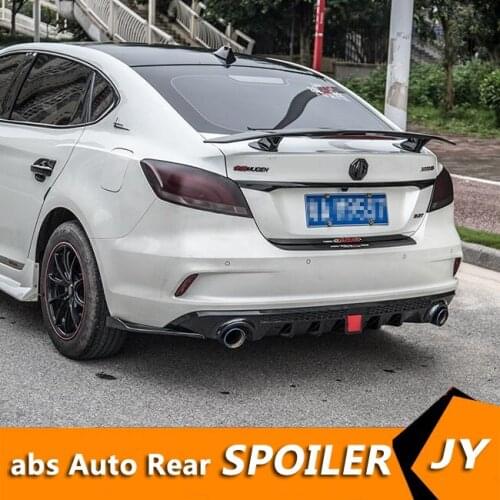 For morris garages MG6 Spoiler 2016-2019 For MG6 gt Spoiler TF ABS Material Car Rear Wing Primer Color Rear Spoiler