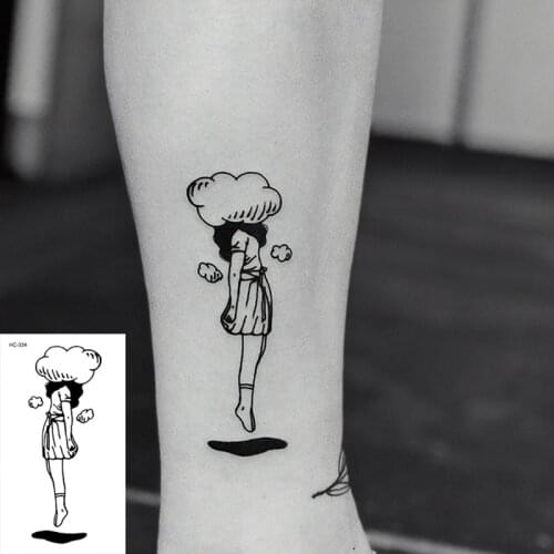 Temporary tattoo sticker stuff body art waterproof fake tattoos sex stickers women rose flower letter sleeve water transfer gun