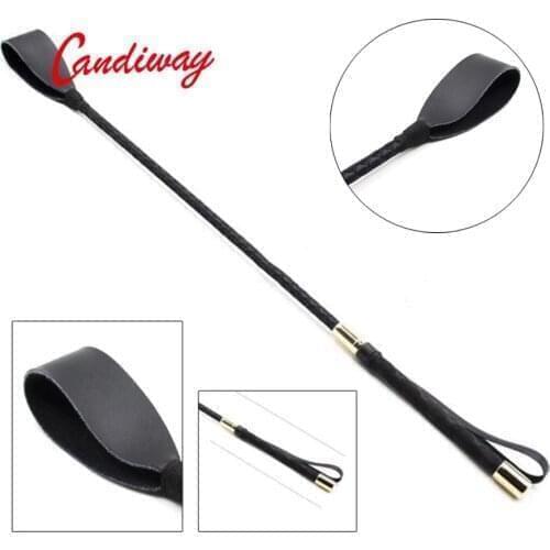 60cm bdsm Whip bondage erotic SM Queen Game Fetish Leather Spanking Paddle roleplay Flogger sex toys for couples horse riding