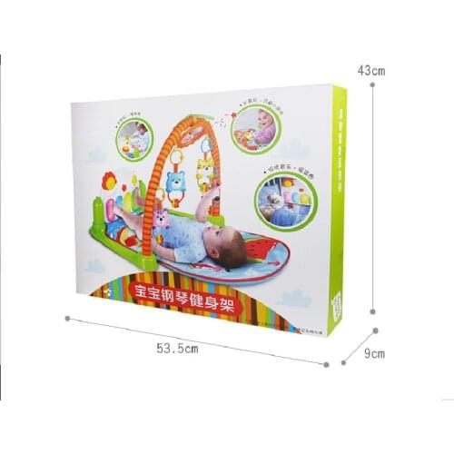 83*70*53cm Baby Educational Toys Play Mat Carpet Goma eva Baby Puzze Music Crawling Mat with music and piano Foam Flooring Kids