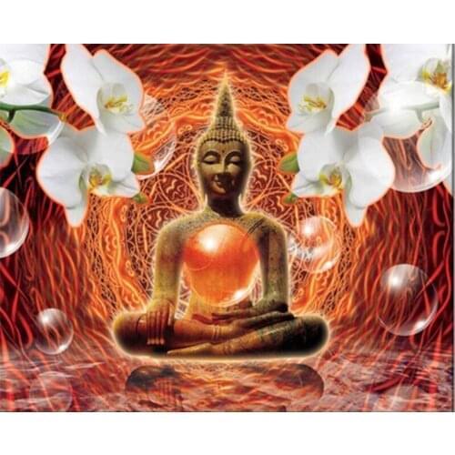 Diamond embroidery people 5D diamond cross stitch crystal full diamond sets unfinish decorative Diy Diamond painting Buddha