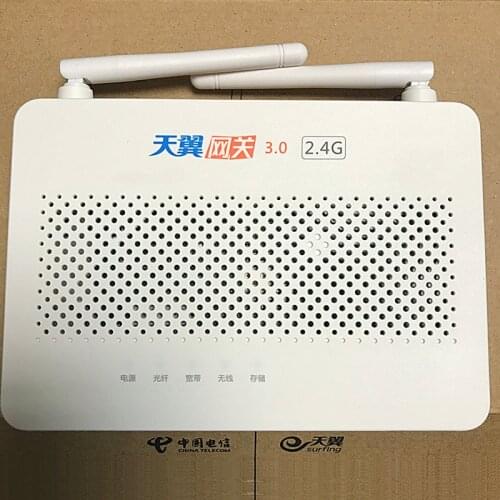 EPON ONU HS8145C5 FTTH Fiber optic EPON ONT wifi router with 1ge+3fe+wifi+usb+voice English vershion 98% new original