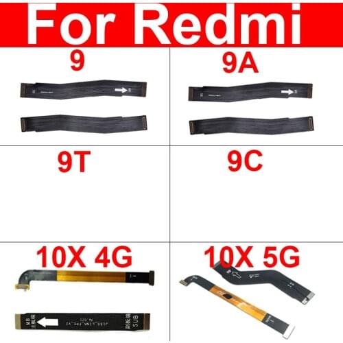 Mainboard Main Board Flex Cable For Xiaomi Redmi Note 9 Pro 9s 4G 5G Motherboard Flex Ribbon For Redmi 9 9A 10X 4G 5G