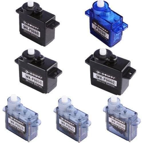 K-power 2.5G/3.7G/4.3G/5G/6G/8G/9G High Speed Coreless Motor Micro/Mini Analog Servo for RC Airplane Glider Robot Toys hobbies