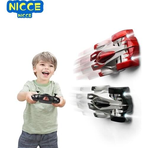 Dropshipping New Climbing Cars Remote Control RC Racing Car Anti Gravity Ceiling Rotating Stunt Electric Toys for Wholesale