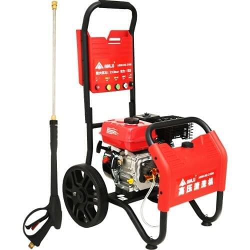 Heavy duty washing machine high pressure pump 7HP petrol engine drive washer 213bar high flow 9LPM pressure cleaner