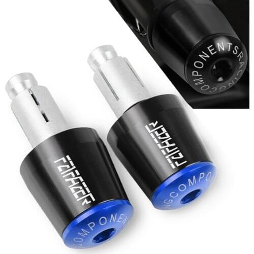 Motorcycle 22MM Handlebar Grips Handle Bar Cap End Plugs For YAMAHA FZ1 FAZER FZ 1 2006-2015 2007 2008 2009 2010 2011 2012-2014