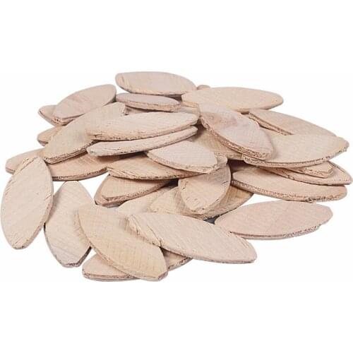 New 100Pcs No.20# Assorted Wood Biscuits for Tenon Machine Woodworking Biscuit Jointer