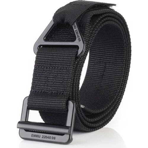 Outdoor canvas belt military fan special forces tactical belt multifunctional nylon mens pants belt training inner belt