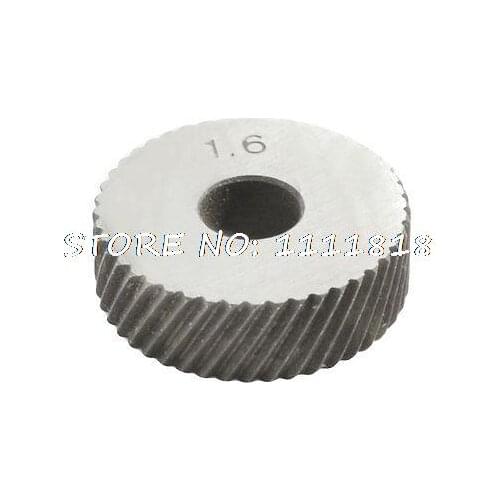 26mm x 1.6mm Single Diagonal Knurl Wheel Knurling Roller Tool 2 pcs