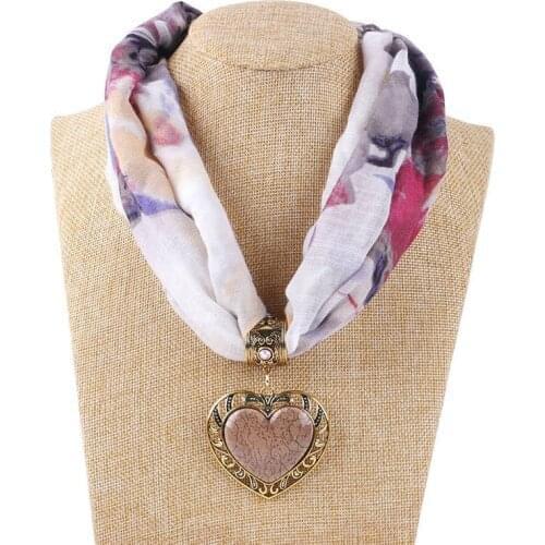 RUNMEIFA Pendants Necklaces cottonJewelry Scarf Woman/Ladies New Fashion Vintage Long Tassel female Solid Bohemian Style