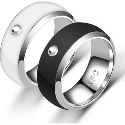 1PC NFC Smart Finger Ring Intelligent Multifunctional Waterproof Wear Connect Technology Android Phone Equipment Fashion Jewelry