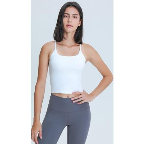 Lulu Women Top Bra Without Frame Tennis Yoga Tank Top Breathable Fitness Wear Inside Outside Vest Crop Top Workout T-shirts