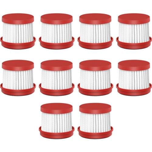 10PC Filter Spare Parts for Xiaomi Deerma Vacuum Cleaner CM1300 CM1900 HEPA Accessories